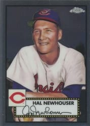 2021 Topps Chrome Platinum Anniversary Base Set Hal Newhouser #659 card