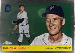 2025 Topps Chrome Platinum Base Set Hal Newhouser #430 card
