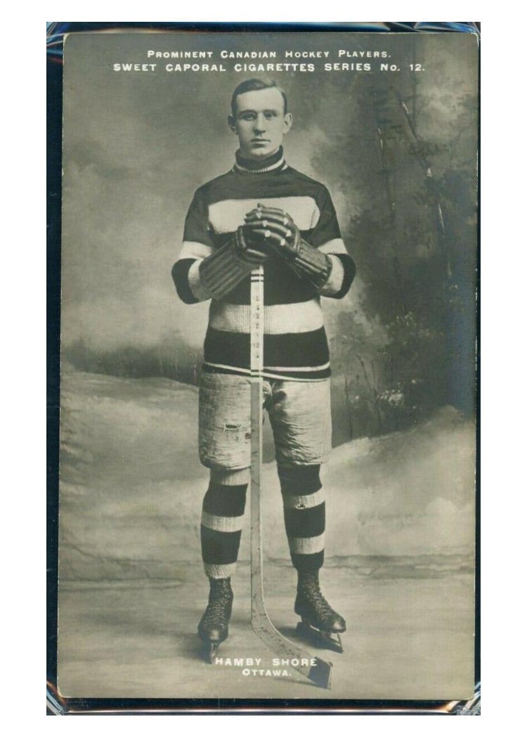 1910 Sweet Caporal Hamby Shore #12 card