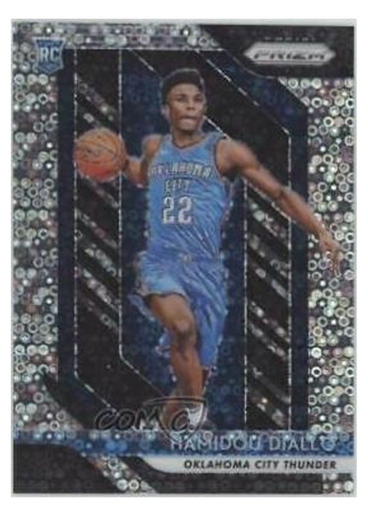 2018-19 Panini Prizm Base Set Hamidou Diallo #9 card