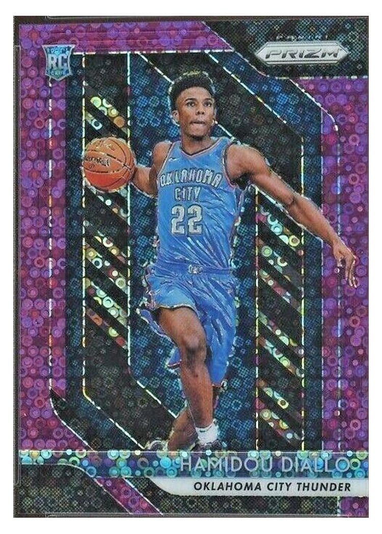 2018-19 Panini Prizm Base Set Hamidou Diallo #9 card
