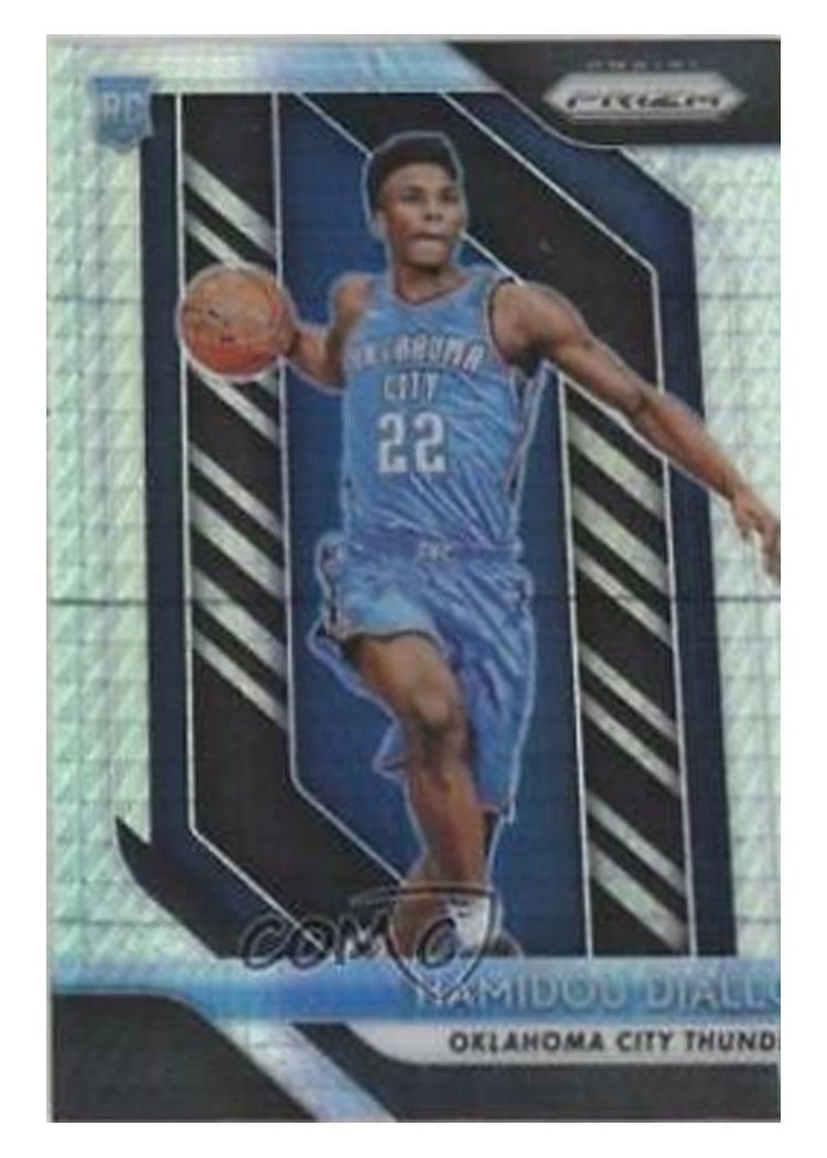 2018-19 Panini Prizm Base Set Hamidou Diallo #9 card