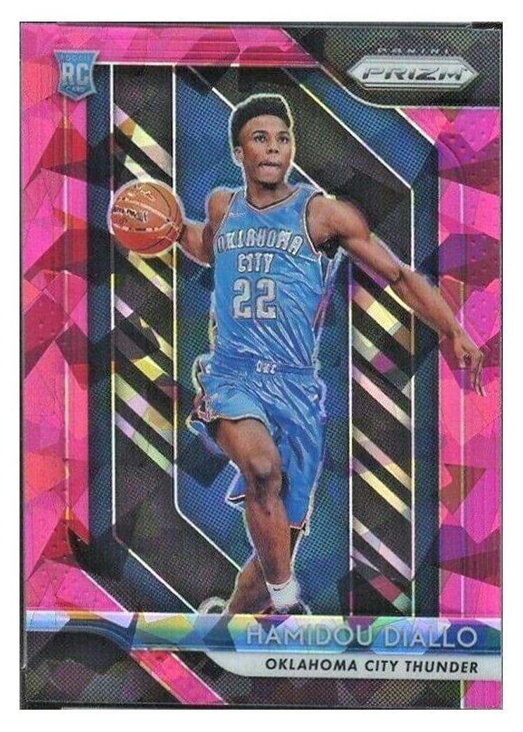 2018-19 Panini Prizm Base Set Hamidou Diallo #9 card