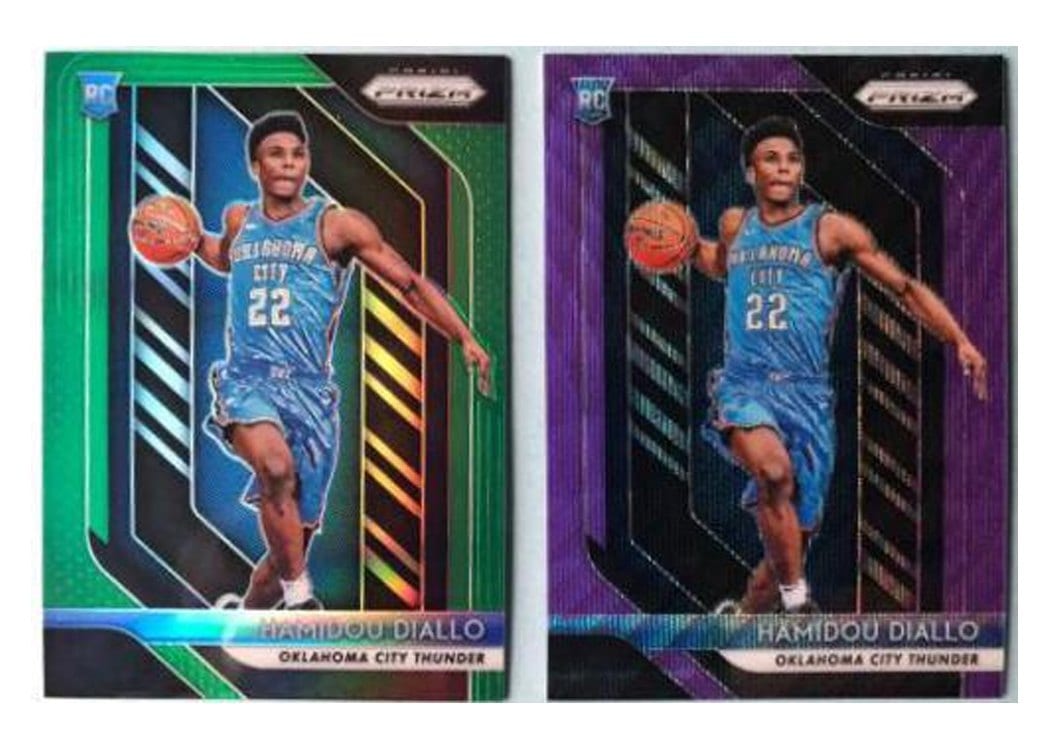 2018-19 Panini Prizm Base Set Hamidou Diallo #9 card