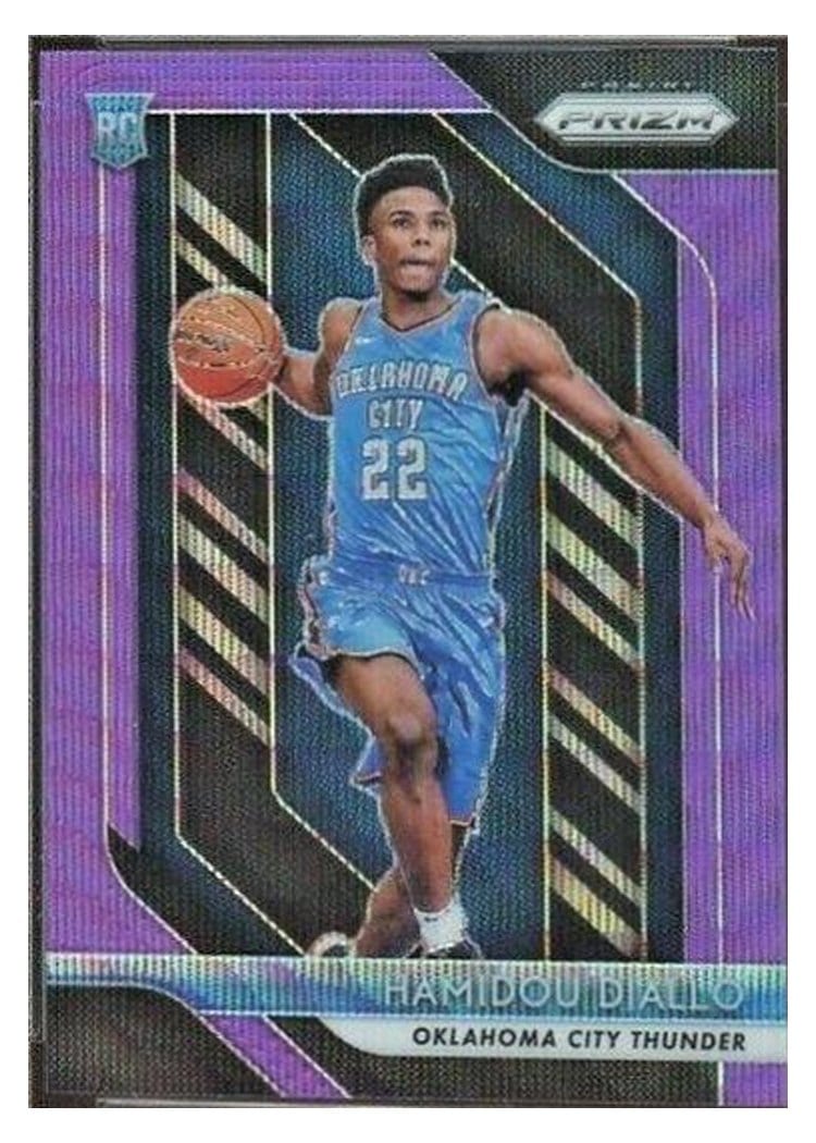 2018-19 Panini Prizm Base Set Hamidou Diallo #9 card