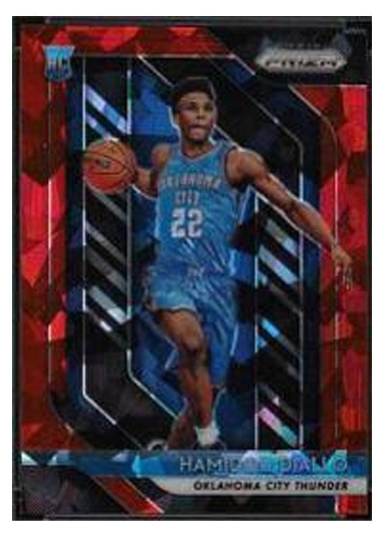 2018-19 Panini Prizm Base Set Hamidou Diallo #9 card