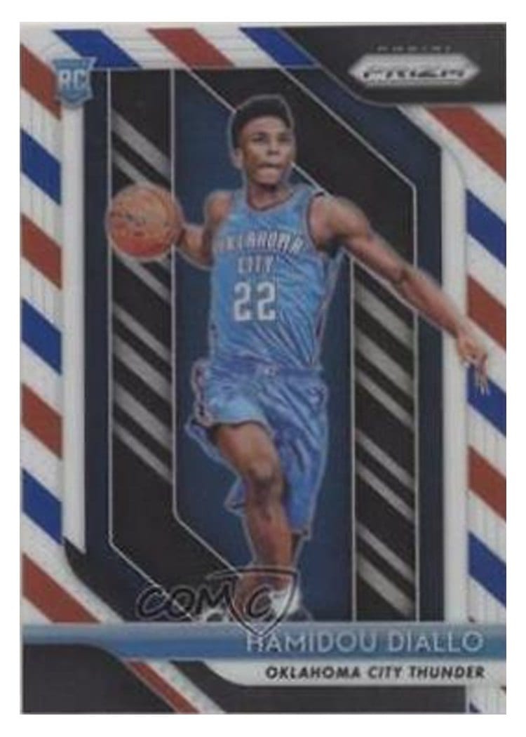 2018-19 Panini Prizm Base Set Hamidou Diallo #9 card