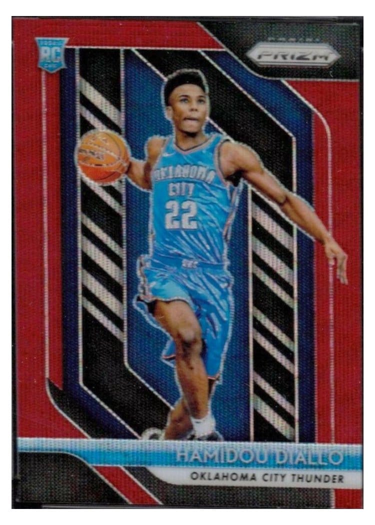 2018-19 Panini Prizm Base Set Hamidou Diallo #9 card