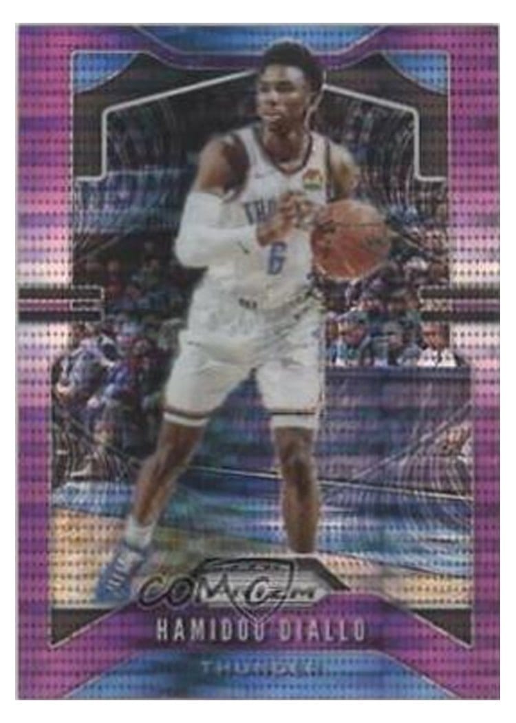 2019-20 Panini Prizm Base Set Hamidou Diallo #184 card