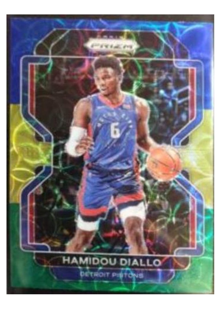 2021-22 Panini Prizm Base Set Hamidou Diallo #140 card