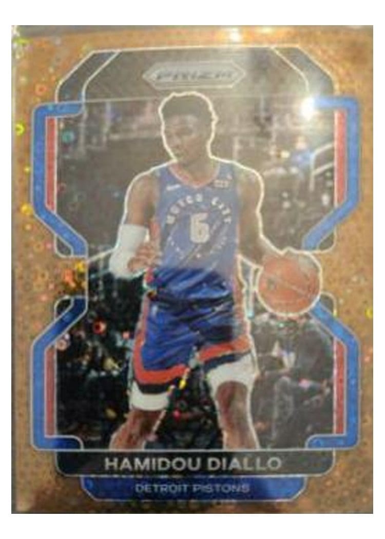 2021-22 Panini Prizm Base Set Hamidou Diallo #140 card