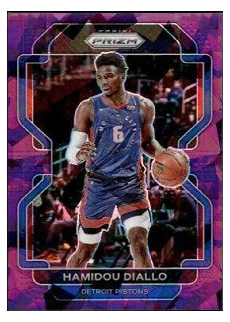 2021-22 Panini Prizm Base Set Hamidou Diallo #140 card