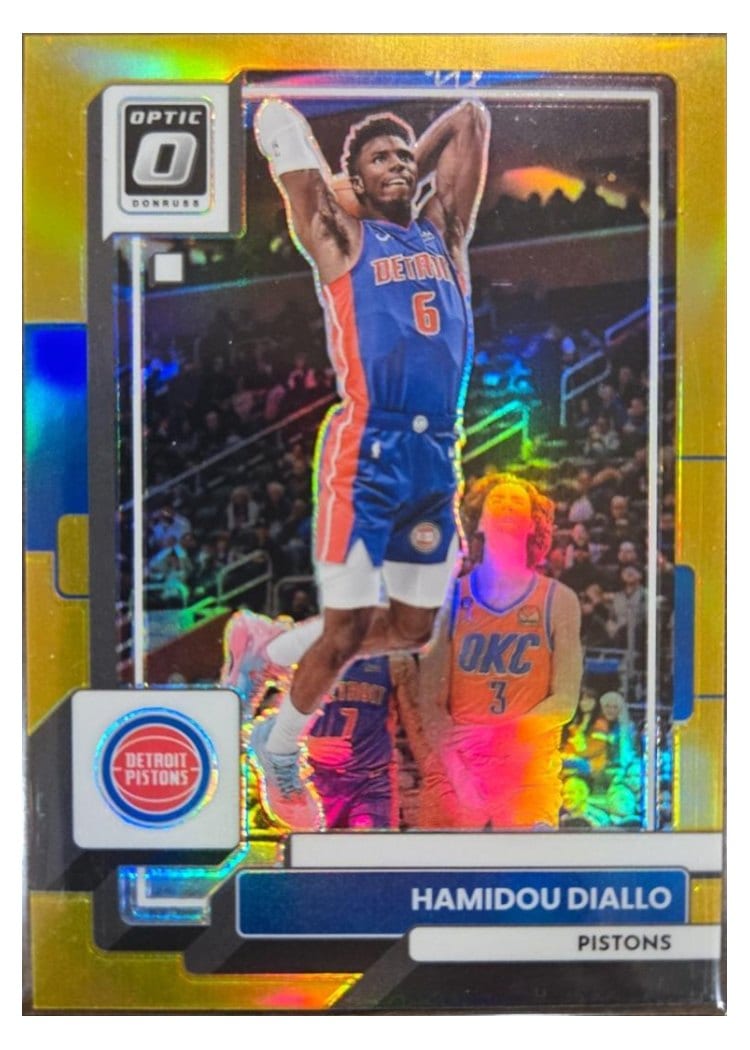 2022-23 Donruss Optic Base Set Hamidou Diallo #97 card
