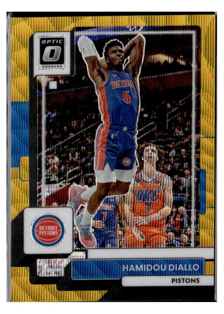 2022-23 Donruss Optic Base Set Hamidou Diallo #97 card