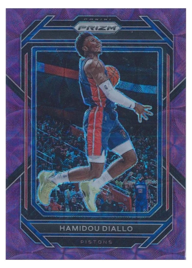 2022-23 Panini Prizm Base Set Hamidou Diallo #82 card