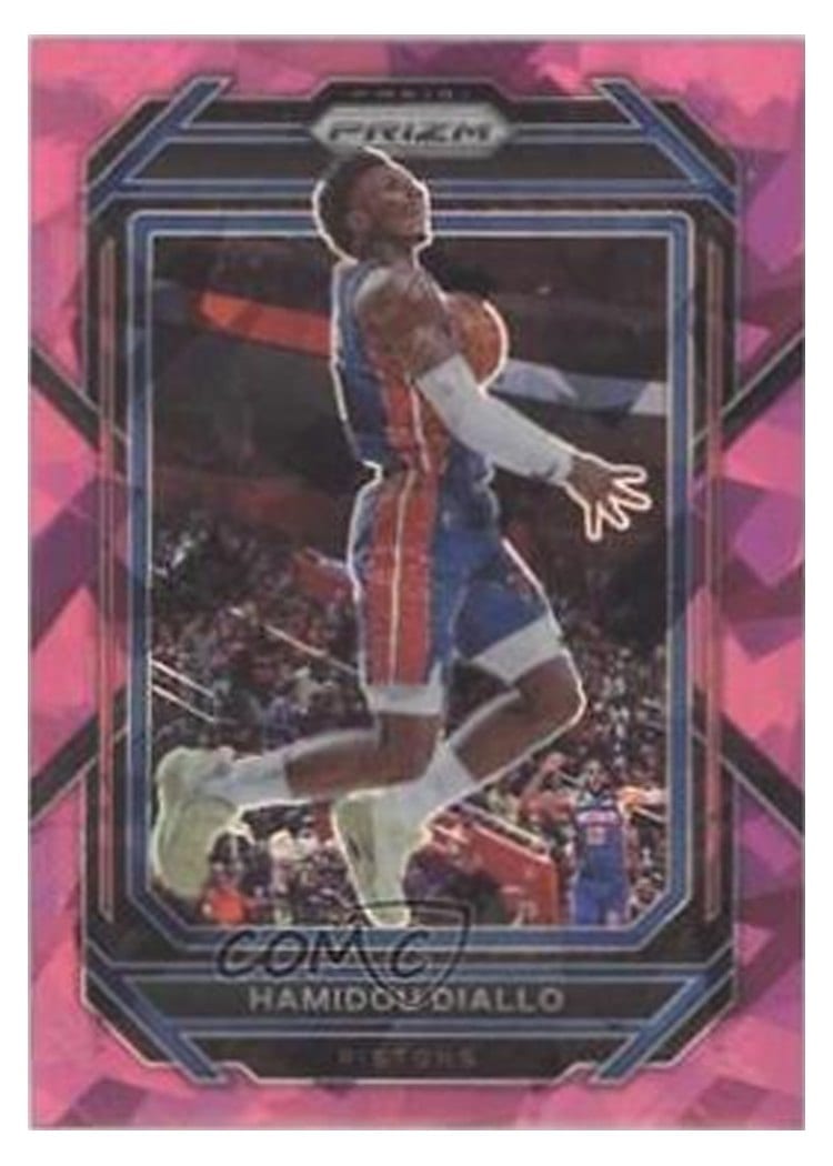 2022-23 Panini Prizm Base Set Hamidou Diallo #82 card