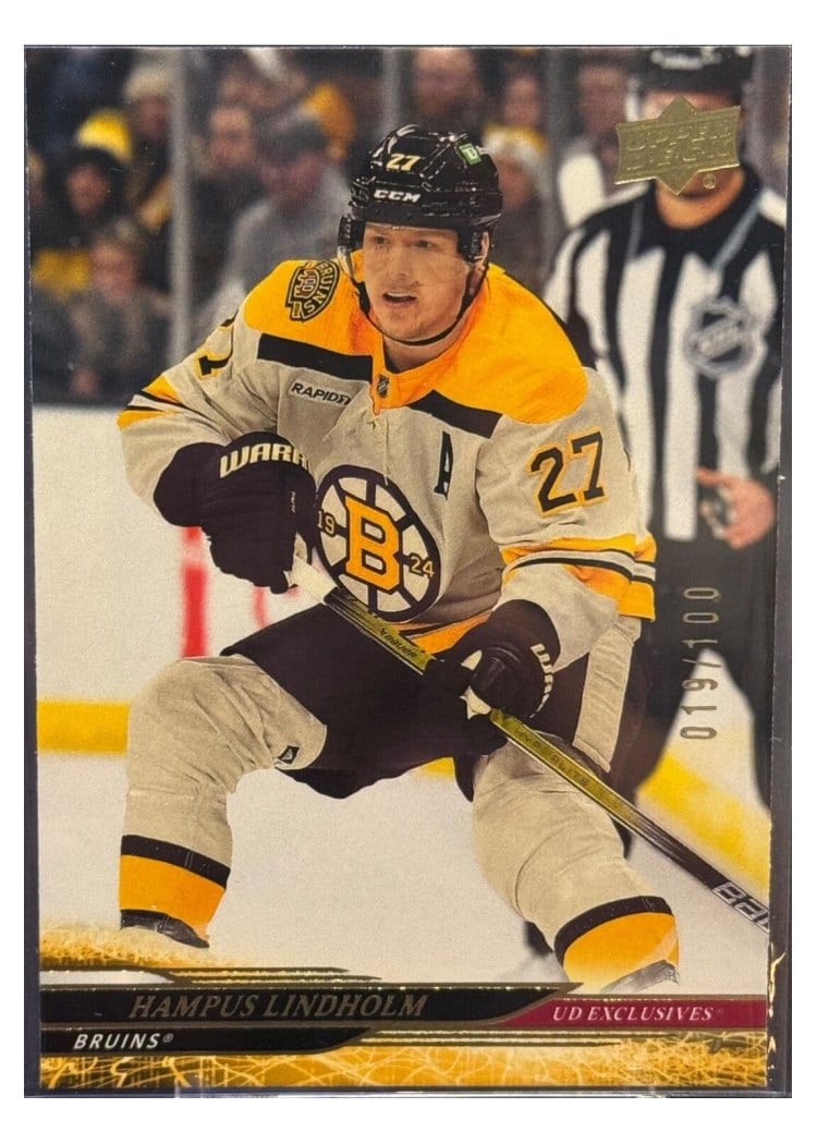 2024-25 Upper Deck Base Set Hampus Lindholm #255 card