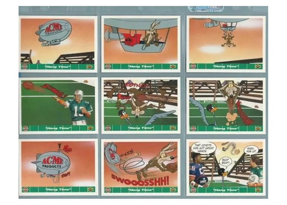 1992 Upper Deck Comic Ball 4 Hang Time #29 card