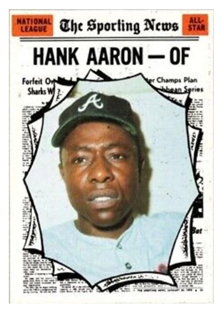 1970 Topps Hank Aaron #462 card
