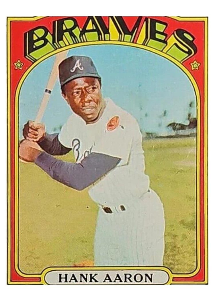1972 Topps Hank Aaron #299 card