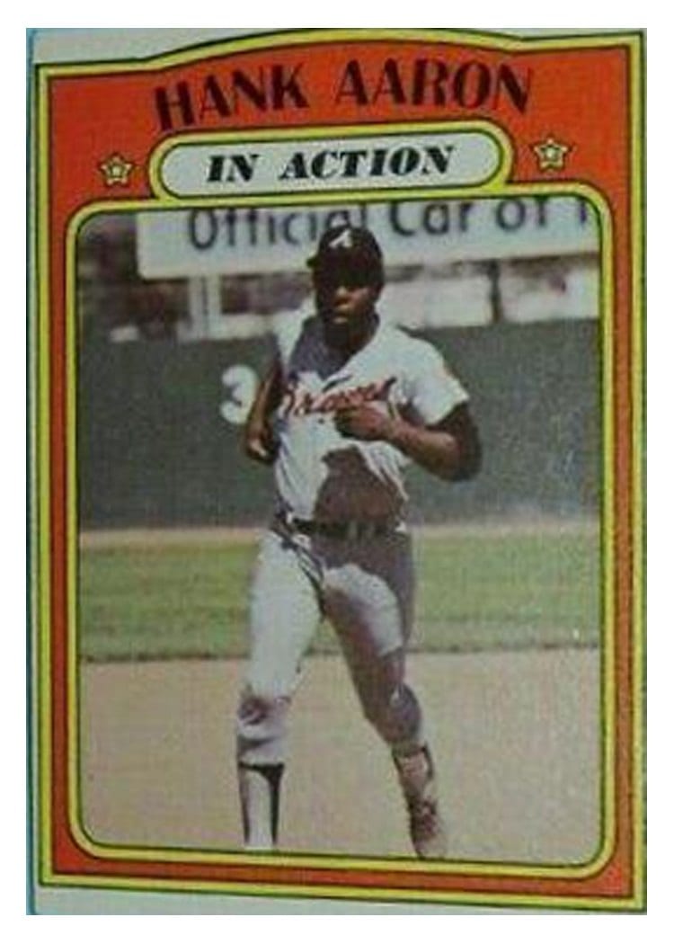 1972 Topps Hank Aaron #300 card