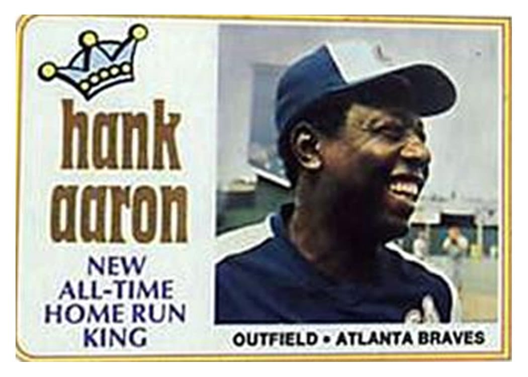 1974 Topps Hank Aaron #1 card