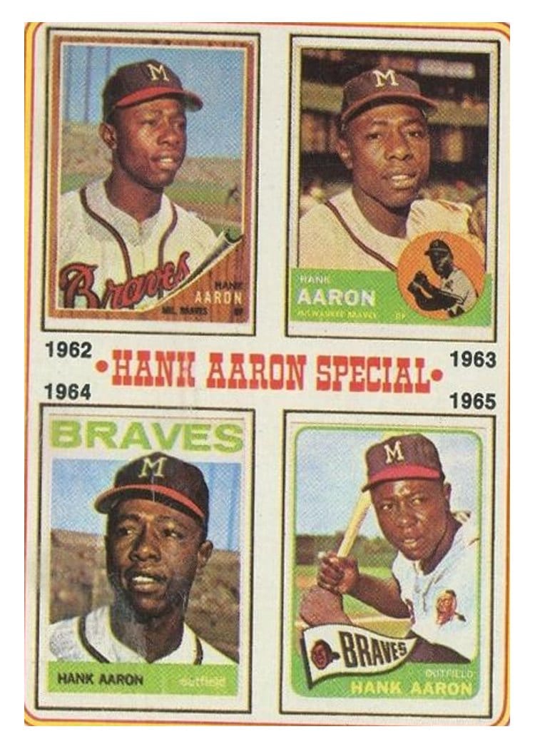 1974 Topps Hank Aaron #4 card