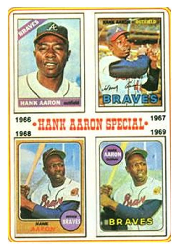 1974 Topps Hank Aaron #5 card