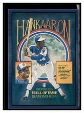 1986 Donruss Hank Aaron Puzzle Card card