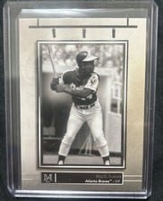 2024 Topps Museum Collection Private Viewing Hank Aaron #PV-1 card