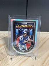 2025 Topps Cosmic Chrome Launched into Orbit Hank Aaron #LIO-40 card