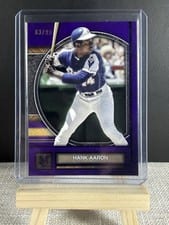 2025 Topps Museum Collection Base Set Hank Aaron #4 card