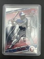 2025 Topps Pristine Perseverance Hank Aaron #P-7 card