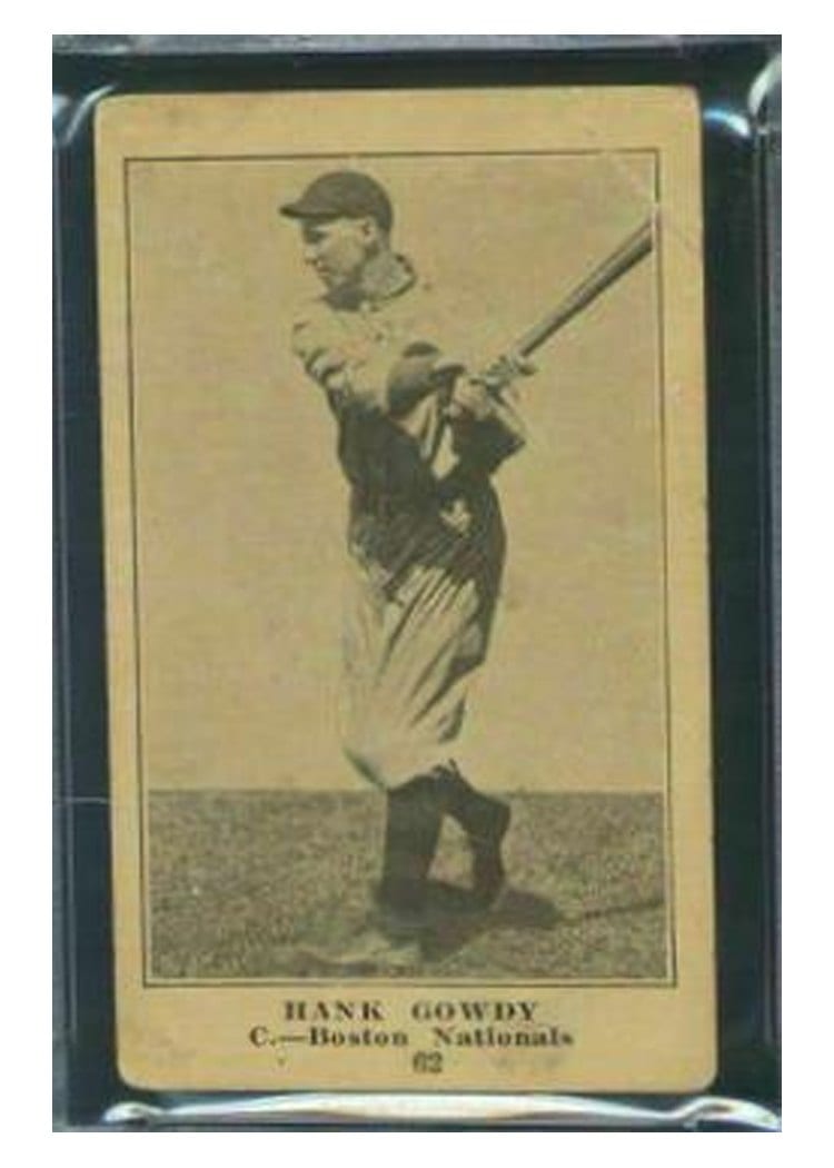 1917 Boston Store Hank Gowdy #62 card
