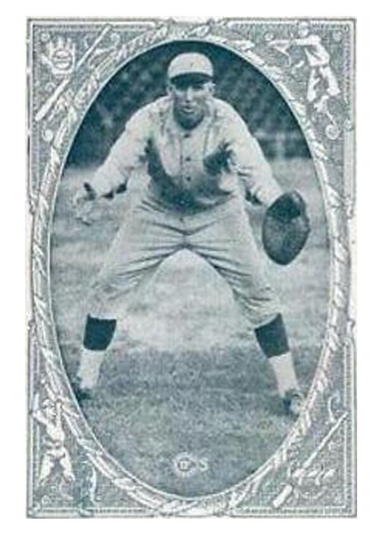 1922 E120 American Caramel Hank Gowdy card