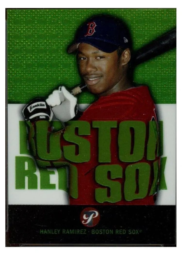 2003 Topps Pristine Hanley Ramirez #159 card