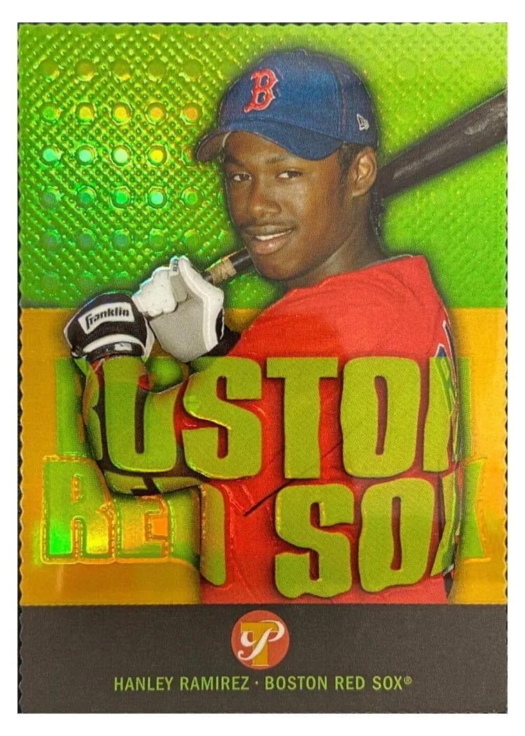 2003 Topps Pristine Hanley Ramirez #159 card