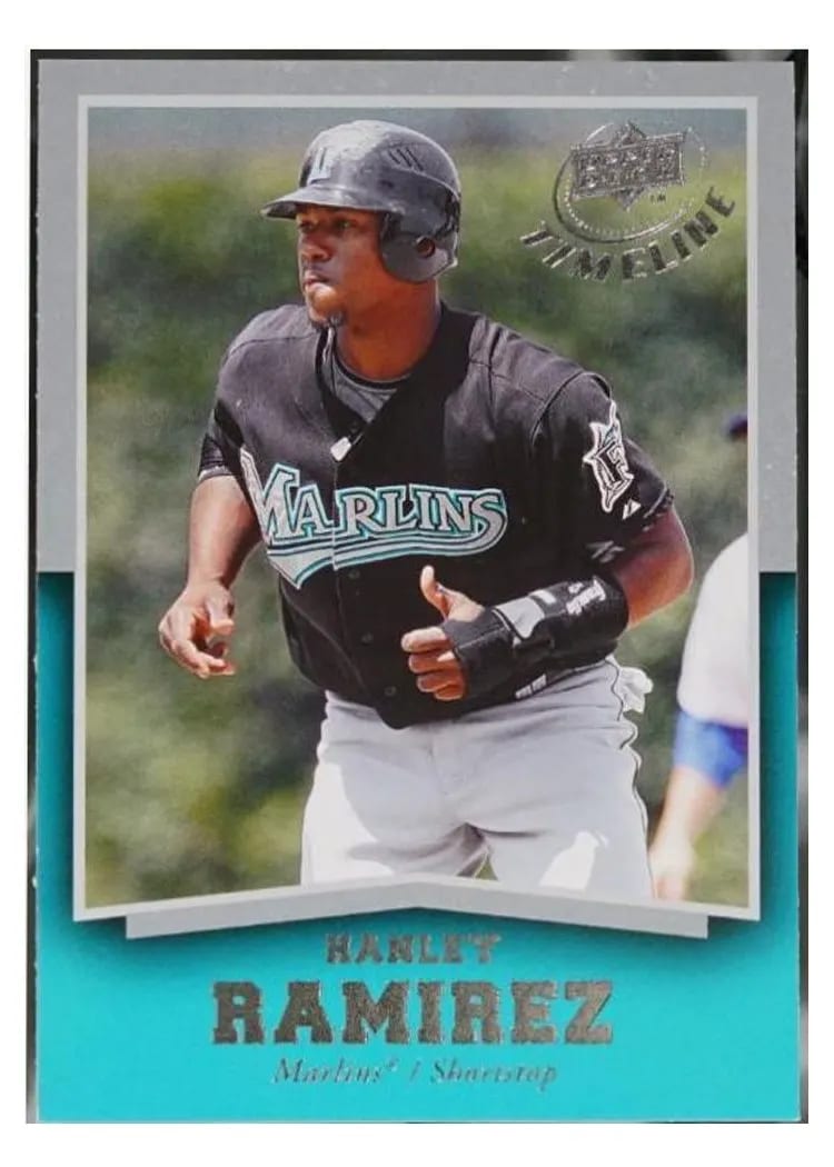2008 Upper Deck Timeline Hanley Ramirez #6 card
