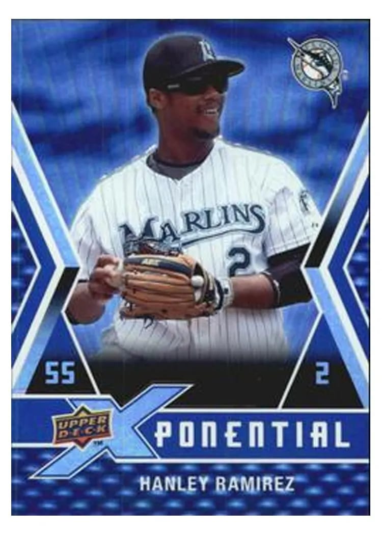 2009 Upper Deck X Xponential Hanley Ramirez #X-HR card