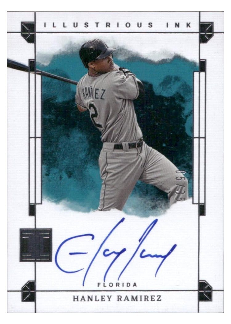 2024 Panini Impeccable Illustrious Ink Hanley Ramirez #II-HR card