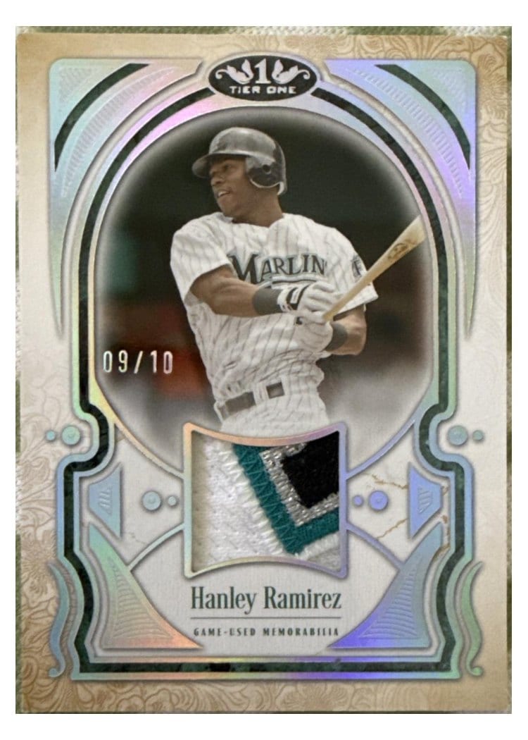 2026 Topps Tier One Tier One Talent Relics Hanley Ramirez #T1TR-HR card