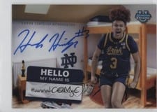 2024-25 Bowman University Chrome Campus Dorm Signatures Hannah Hidalgo #CDS-HH card