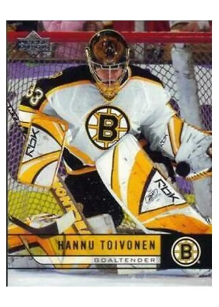 2006 Upper Deck Hannu Toivonen #19 card
