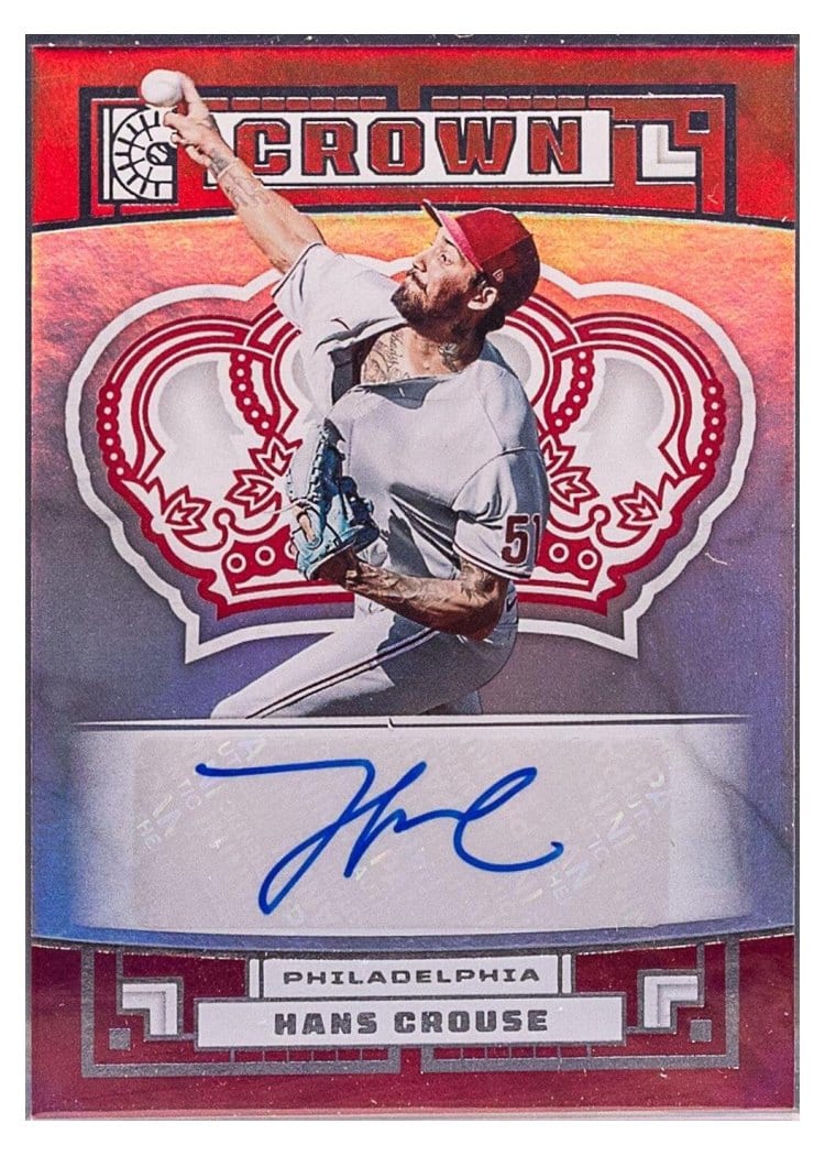 2022 Panini Capstone Crown Autographs Hans Crouse #C-HC card