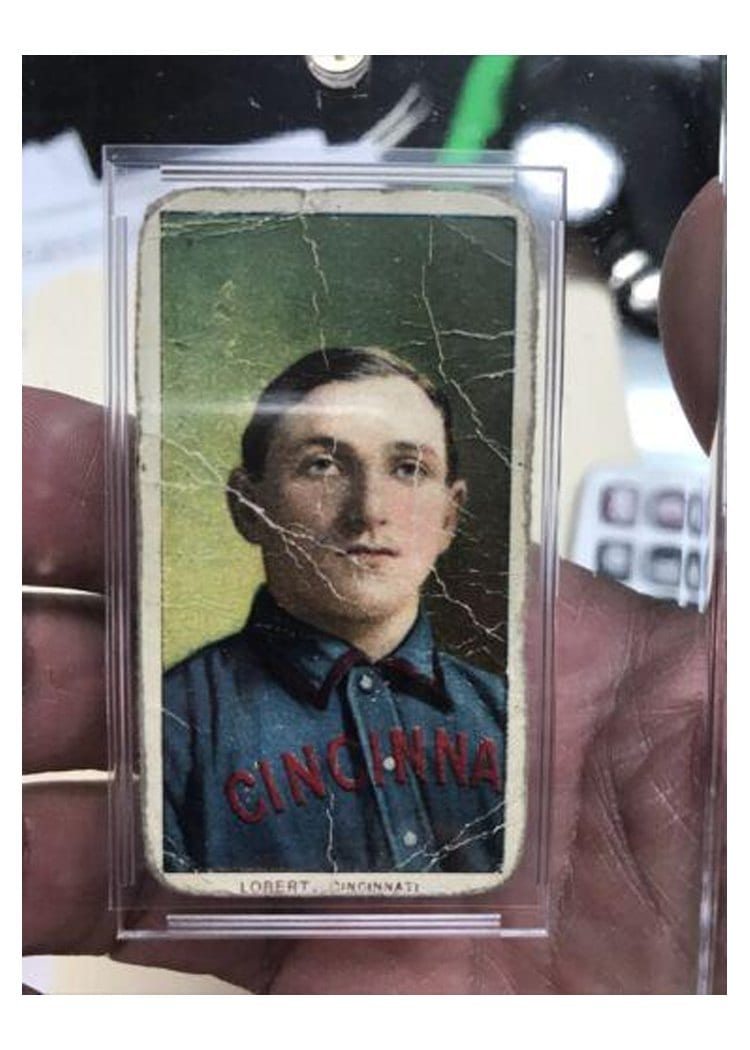 1909 T206 Piedmont 150 Hans Lobert card