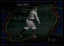 2023 Panini Select Hans Lobert Blue Prizm #289 card