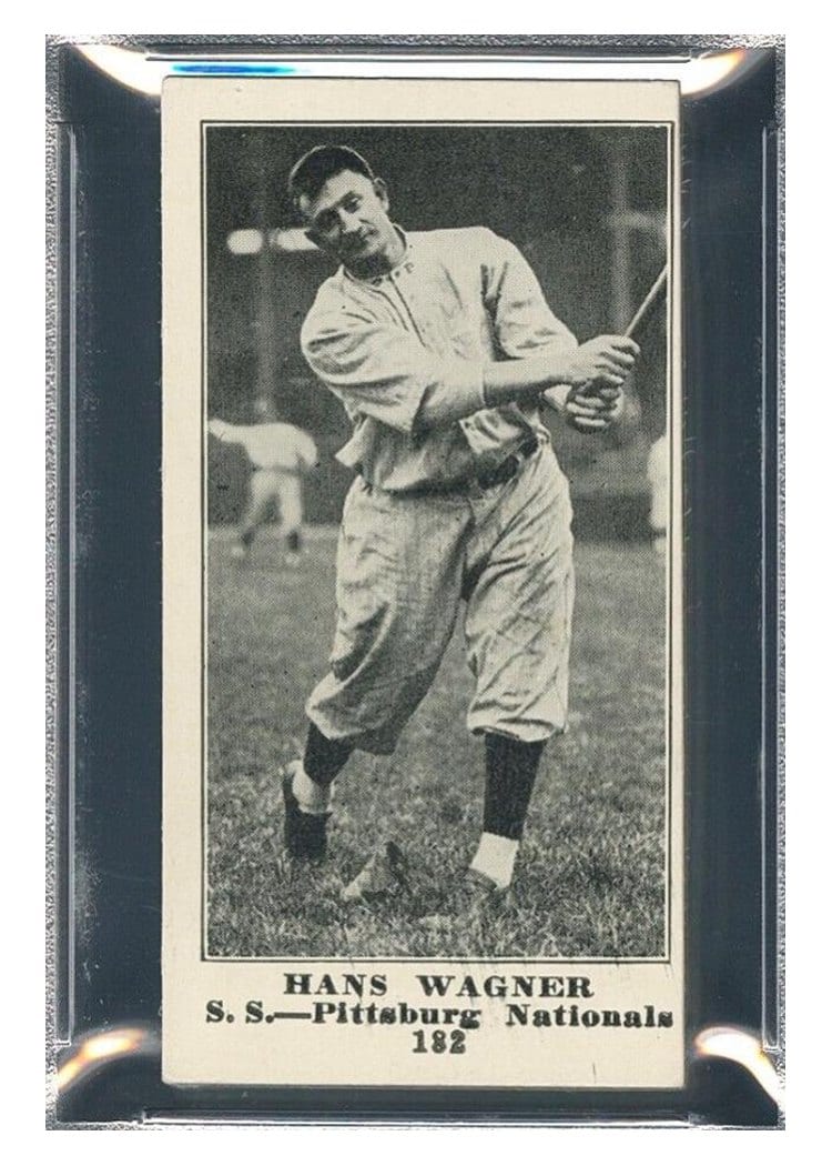 1916 M101 4 Sporting News Hans Wagner #182 card