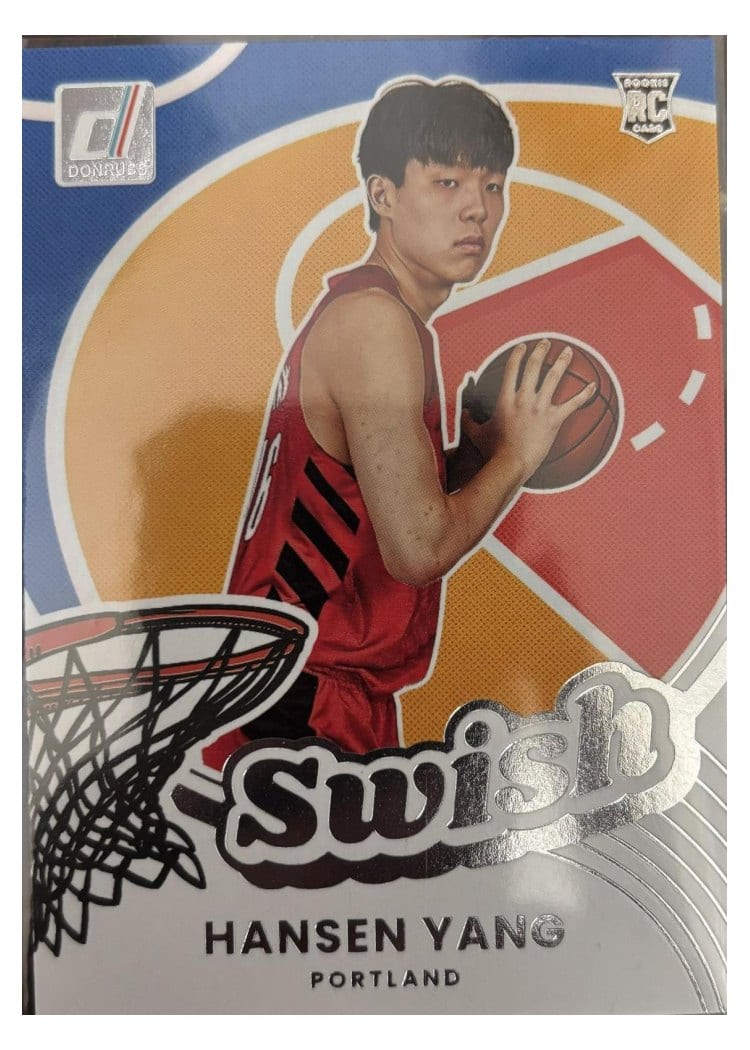 2025-26 Donruss Swish Hansen Yang #20 card