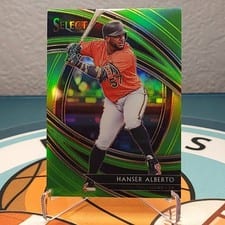 2020 Panini Select Hanser Alberto #133 card