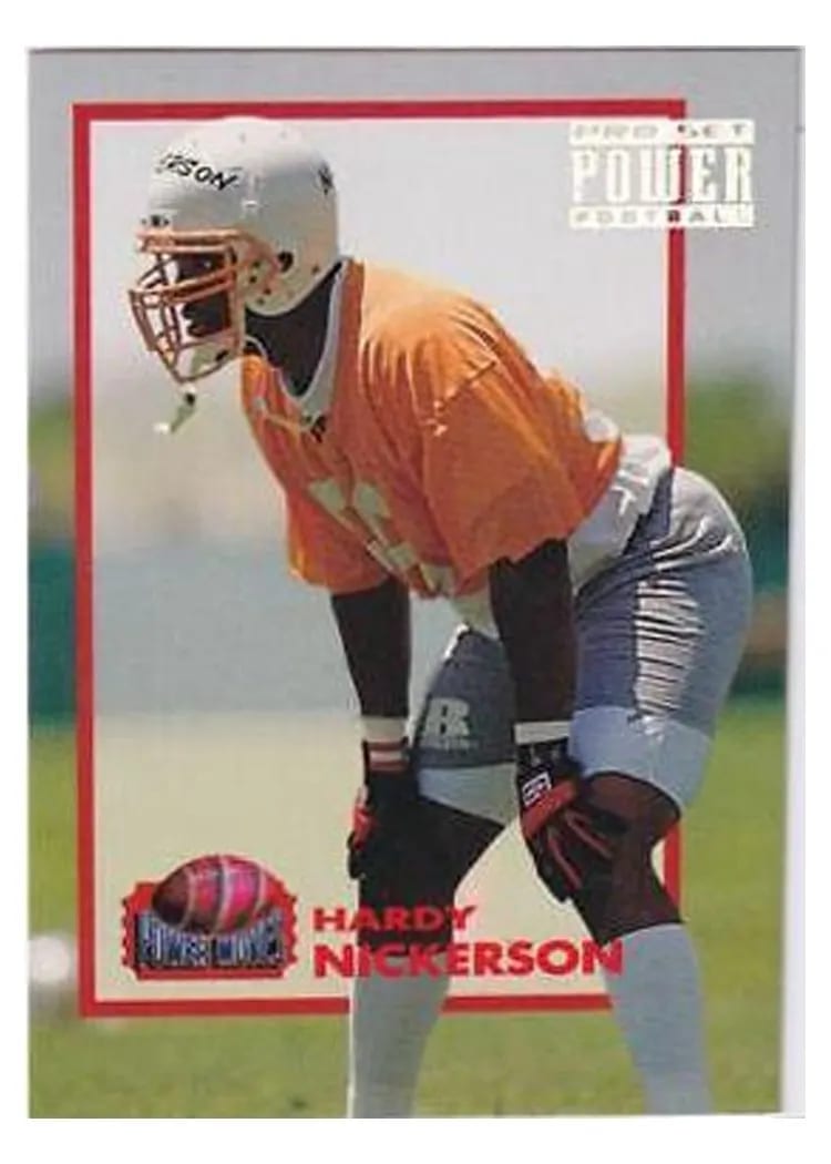 1993 Pro Set Power Moves Hardy Nickerson #PM30 card